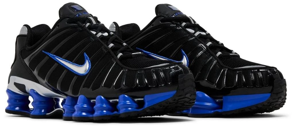 NIKE Shox TL Black Racer Blue Metallic Silver 4