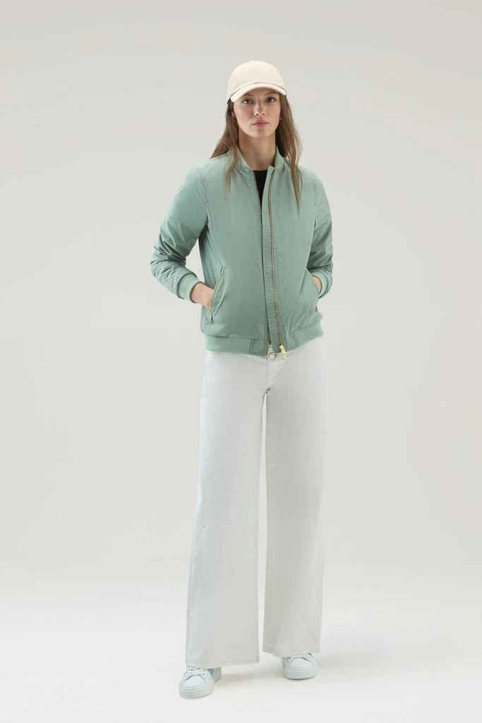 Woolrich Charlotte Bomber in Urban Touch - Women - Blue 2