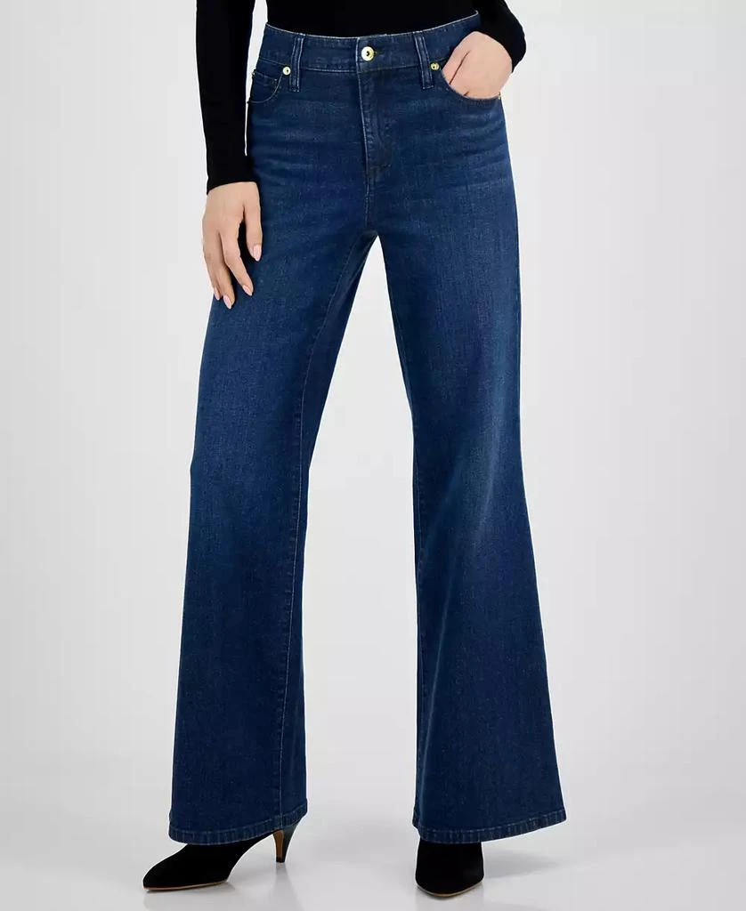 INC International Petite High-Rise Wide Leg Jeans, Created for Macy's 4