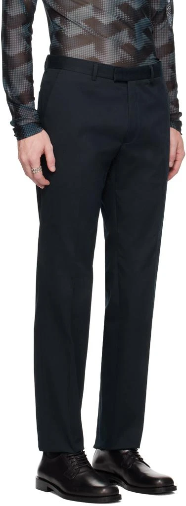 Dries Van Noten Navy Single-Breasted Suit 4