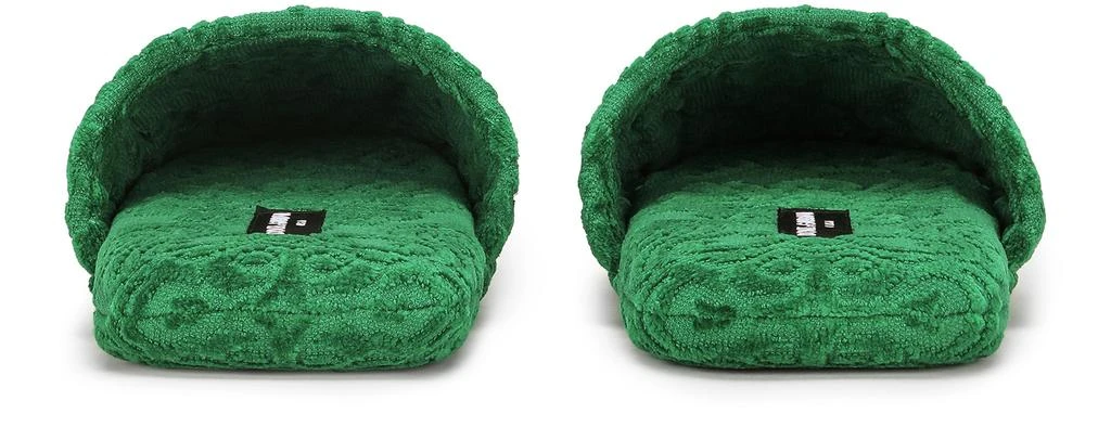 Dolce & Gabbana Jacquard cotton terry slippers 4