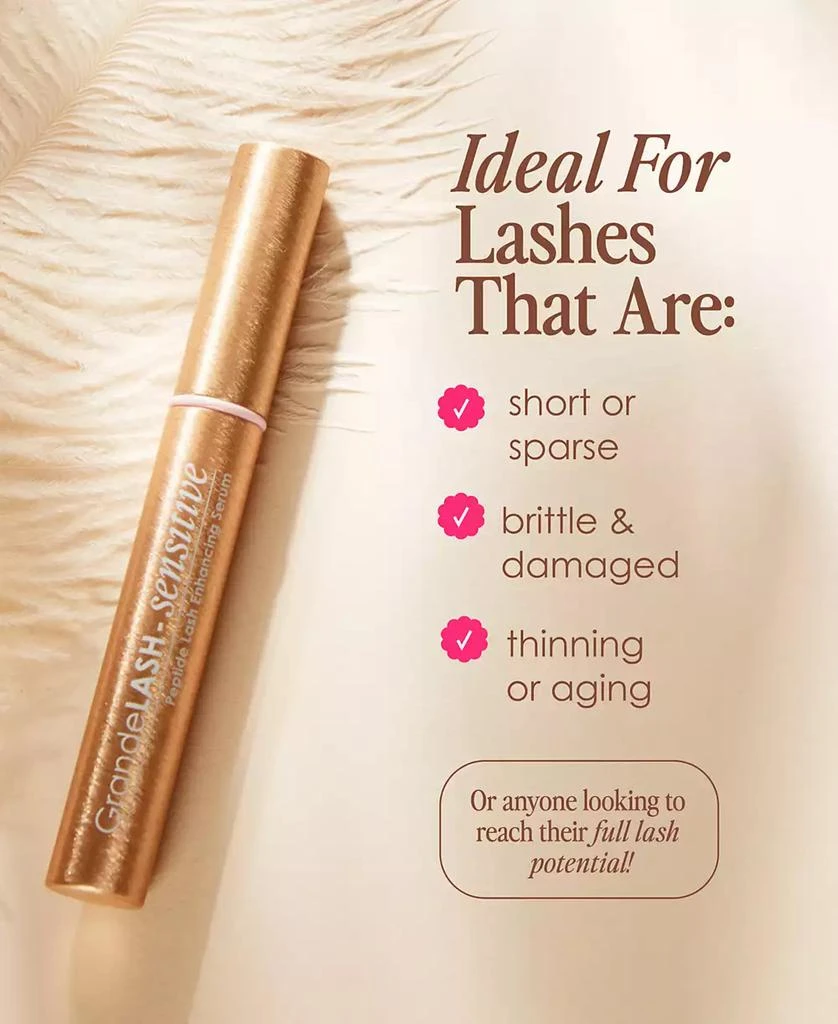 Grande Cosmetics Sensitive Peptide Lash Enhancing Serum, Full Size 8