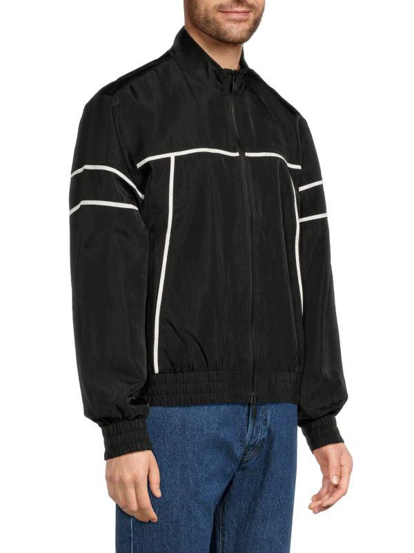 RTA Striped Trim Track Jacket 3