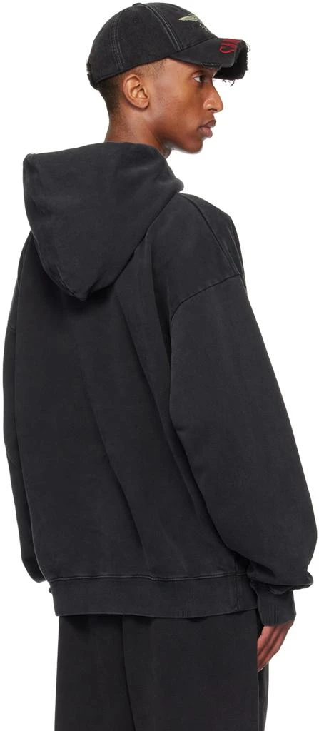 Martine Rose Black Classic Hoodie 3