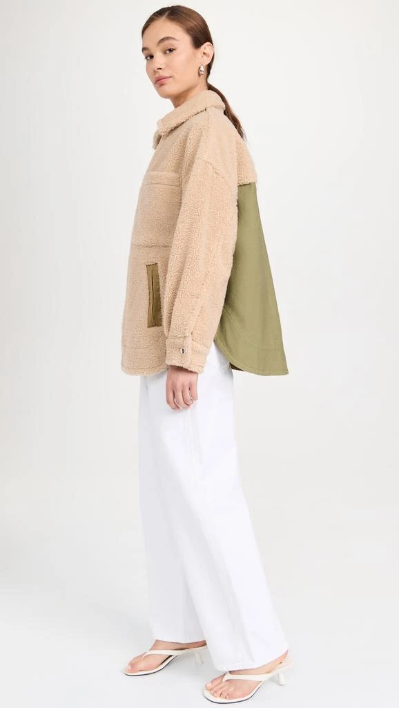 MARISSA WEBB Amari Sherpa Twill Jacket 4