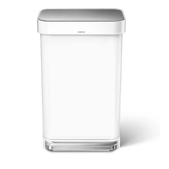 simplehuman 55L Rectangular Step Trashcan 3