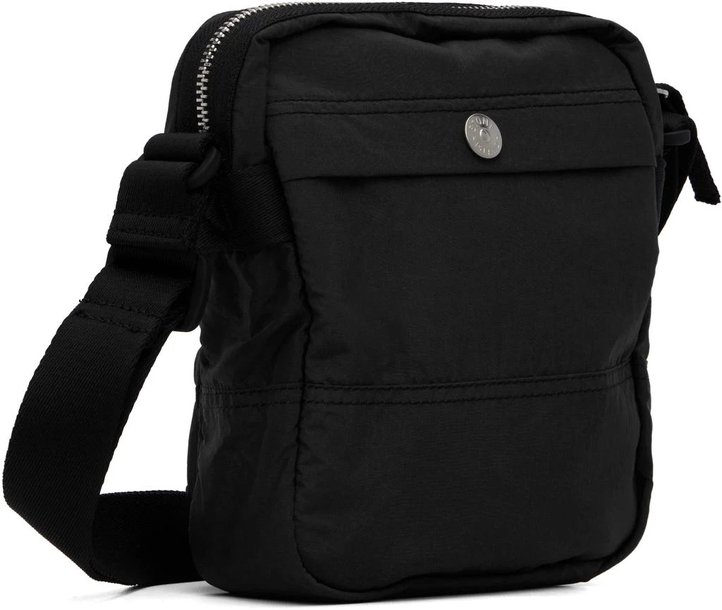 Stone Island Black 9200015 Coated Nylon Metal ECONYL Pouch 3