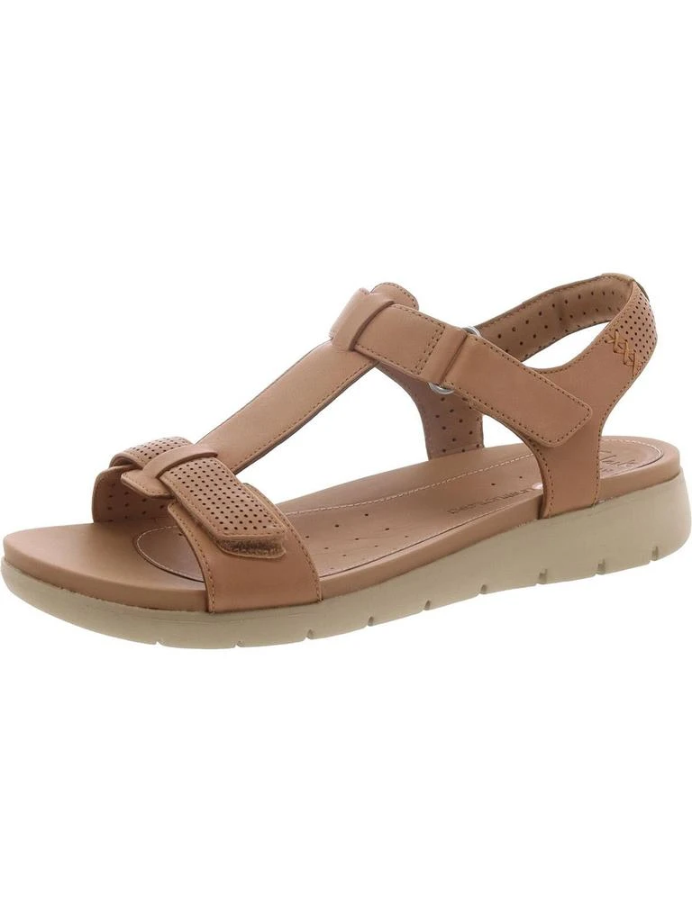 Unstructured by Clarks Un Haywood Womens Leather Perforated Sport Sandals 1