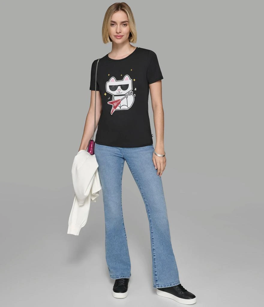 Karl Lagerfeld Paris ROCKER CHOUPETTE TEE 4