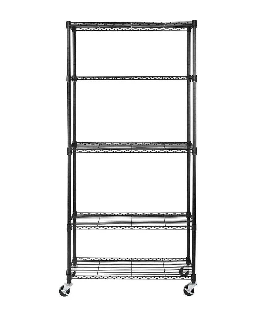 Seville Classics UltraDurable 5-Tier NSF Steel Wire Shelving System 4