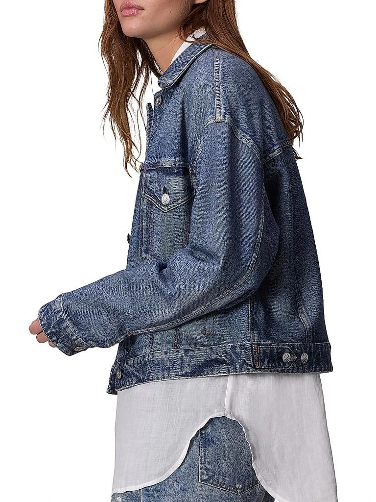 Rag & Bone Miramar Denim Trucker Jacket 4