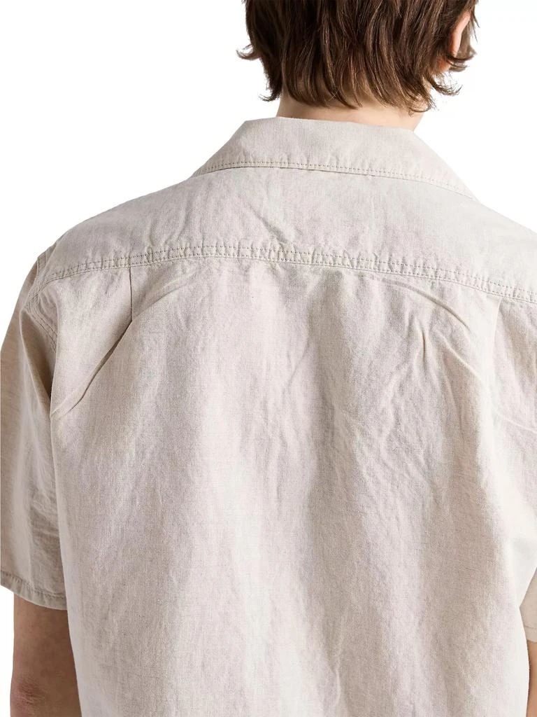 Prada Short-Sleeved Chambray Shirt 6
