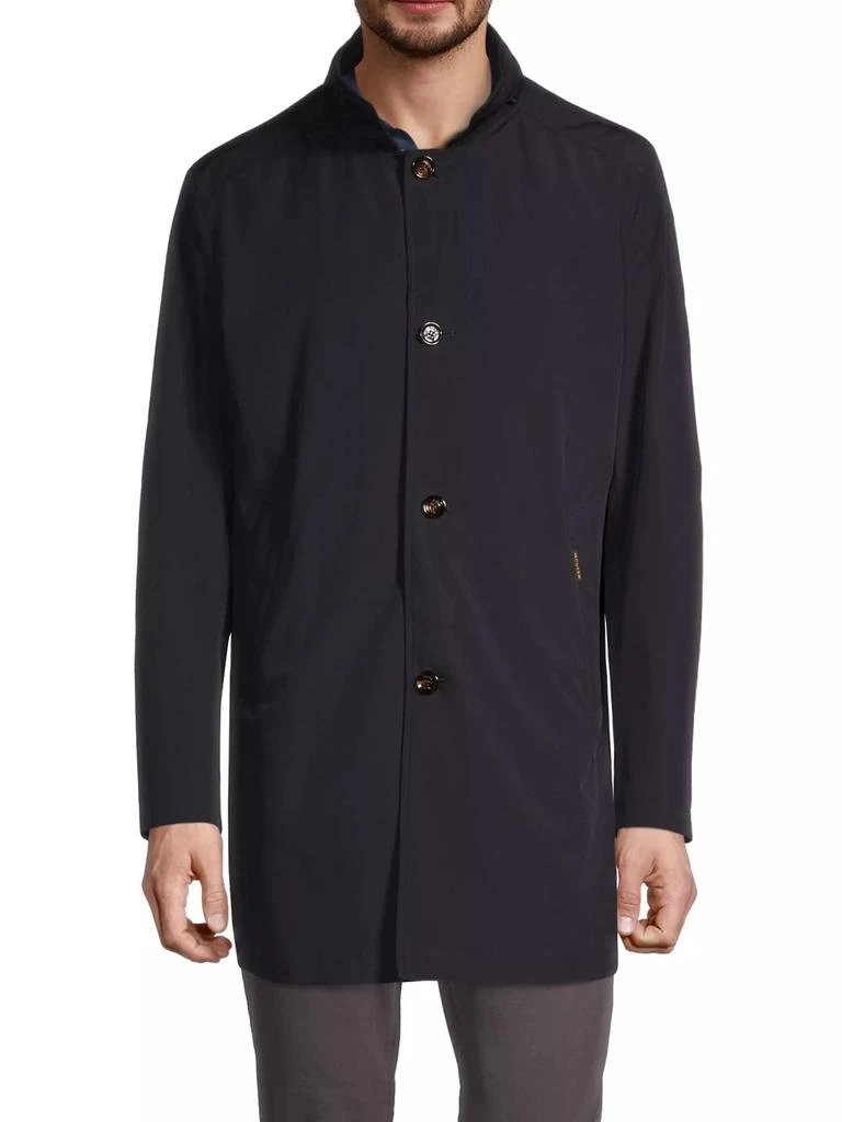 Moorer Waterproof Unlined Overcoat 3