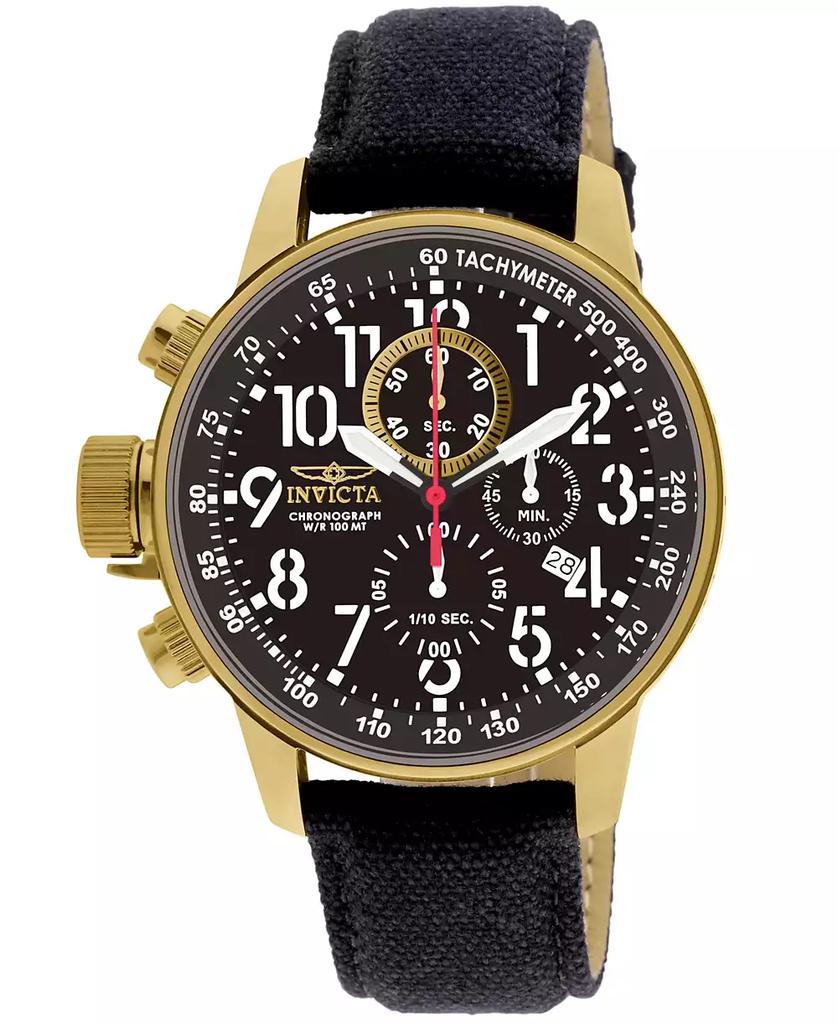 Invicta Men's 1515 I-Force Quartz Chronograph Black Dial Watch