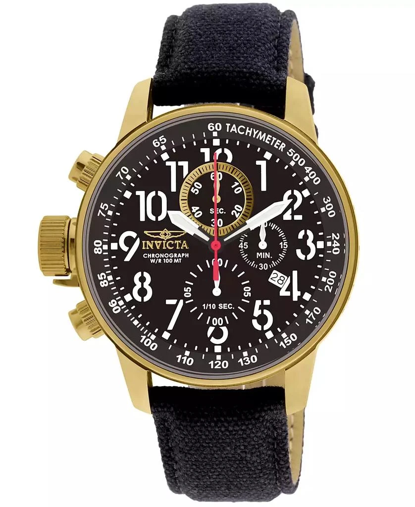 Invicta Men's 1515 I-Force Quartz Chronograph Black Dial Watch 1