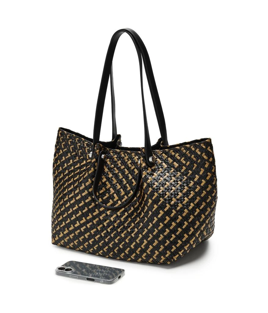 ALL SAINTS Allington Straw Tote 3