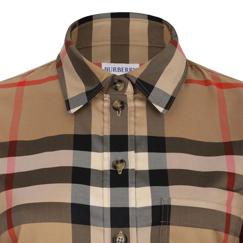 Burberry Burberry Long Sleeved Checked Shirt 3