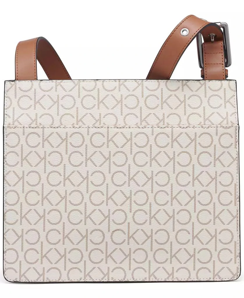 Calvin Klein Havana Flap Signature Small Messenger Bag 2