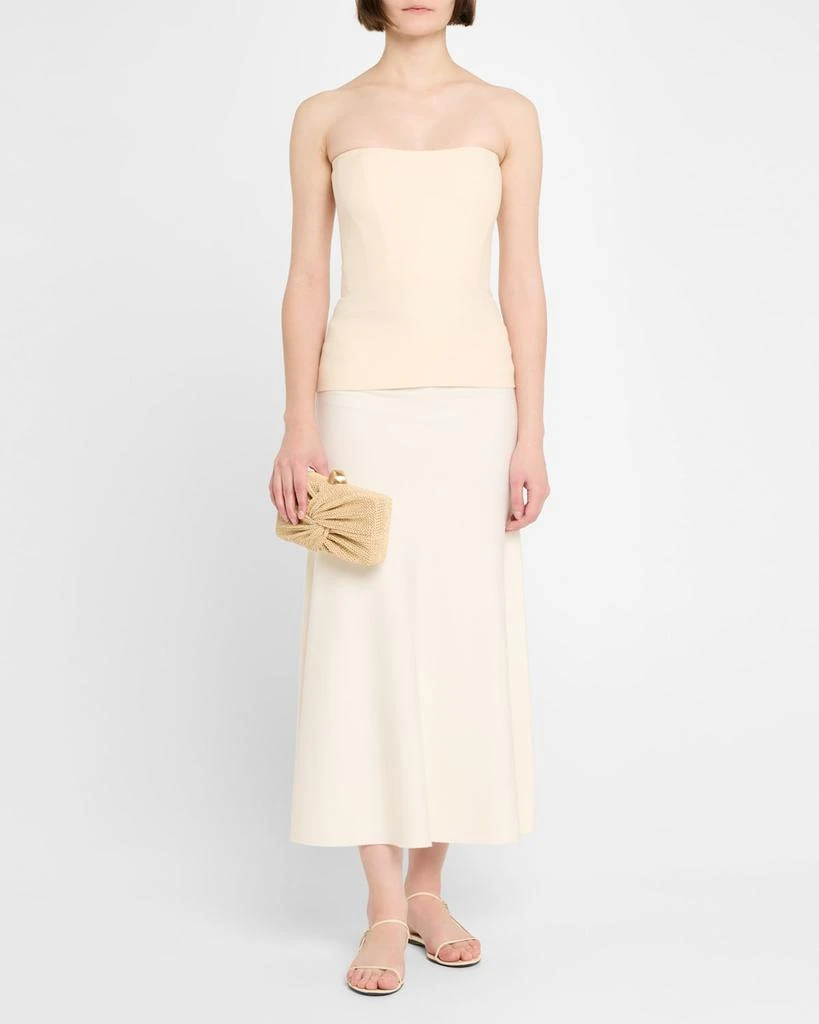 Cult Gaia Lisse Twisted Raffia Clutch Bag 6