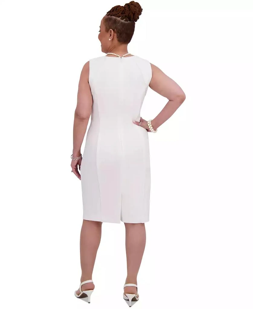 Kasper Women's Piped Sheath Dress, Regular & Plus Size 2