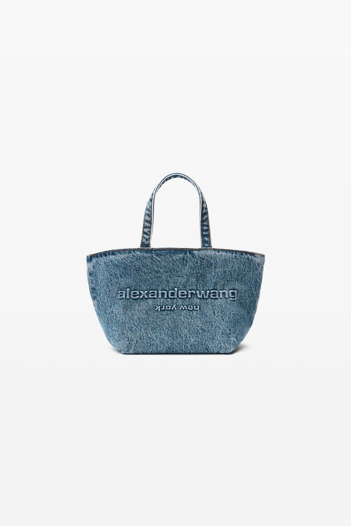Alexander Wang Small Punch Tote in Vintage Medium Indigo