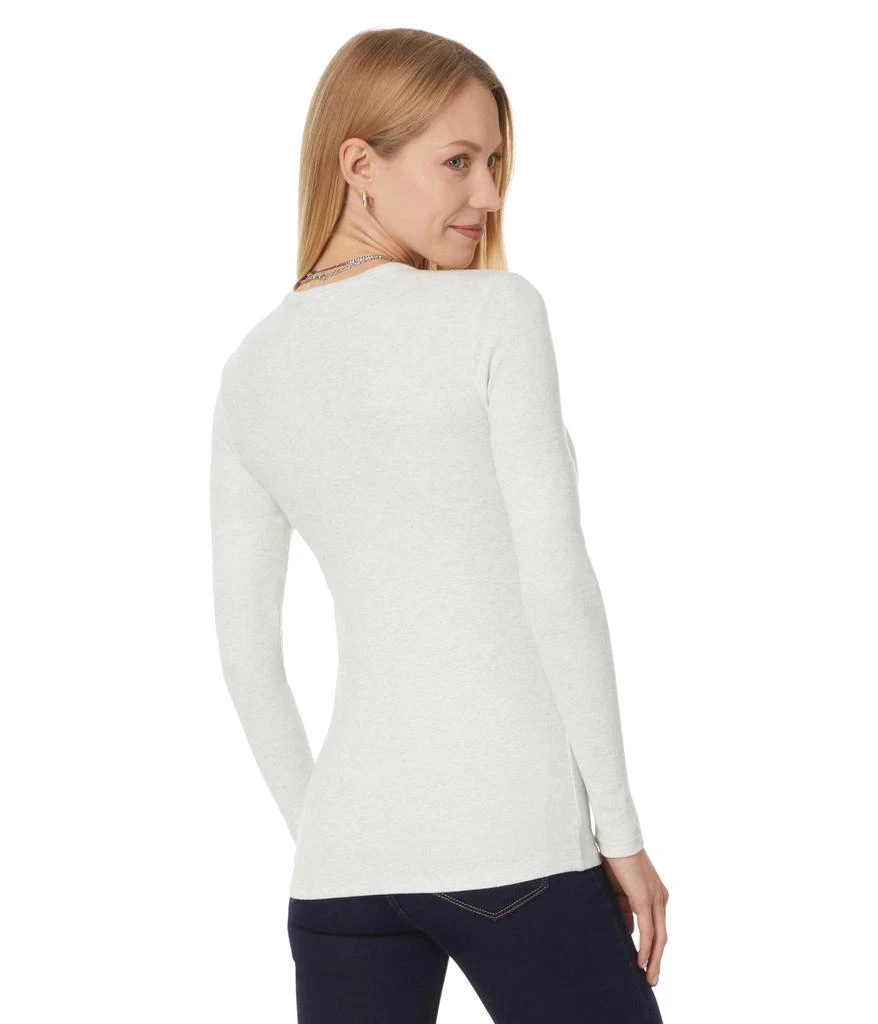 Splendid Isabella Shimmer Long Sleeve Tee 2