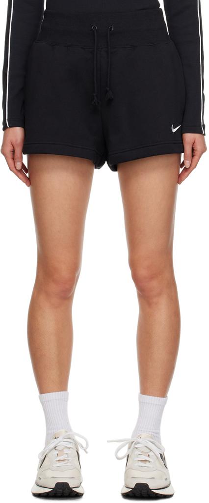 Nike Black High-Rise Shorts