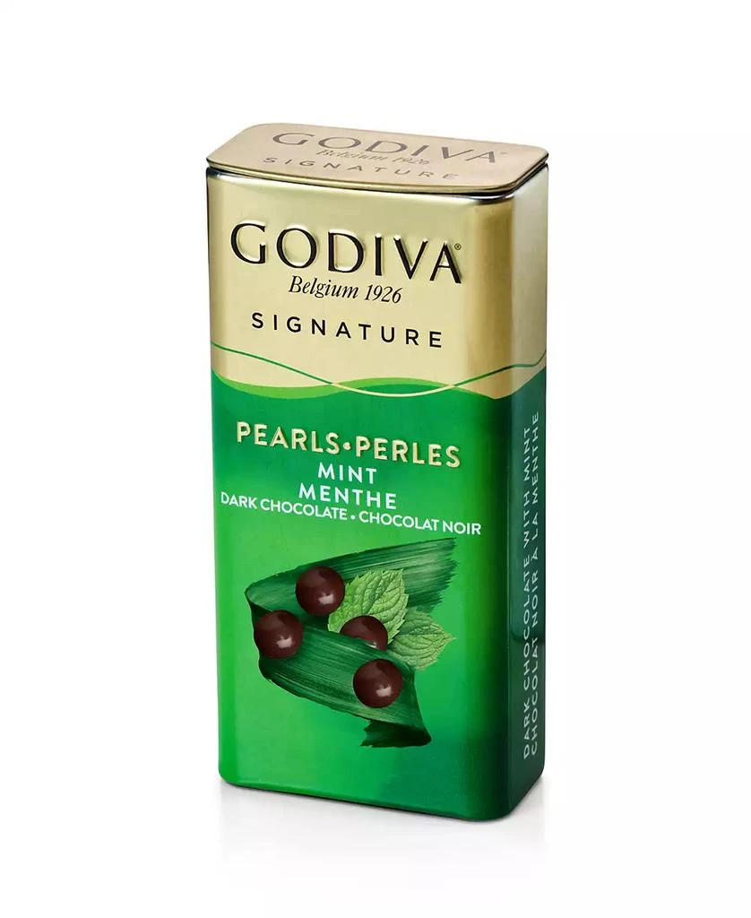 Godiva Dark Chocolate Mint Pearls, Set of 18 4