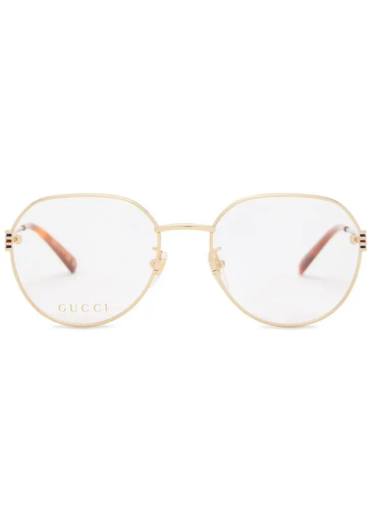 Gucci Round-frame optical glasses 2