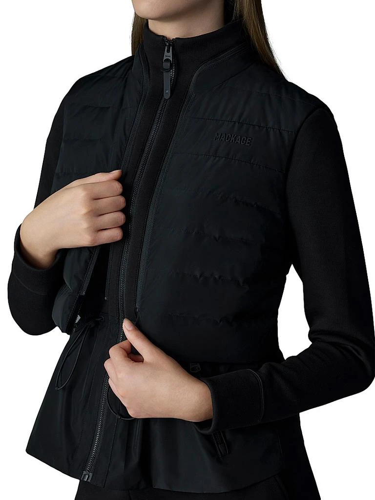 Mackage Priscilla Mixed-Media Jacket 7