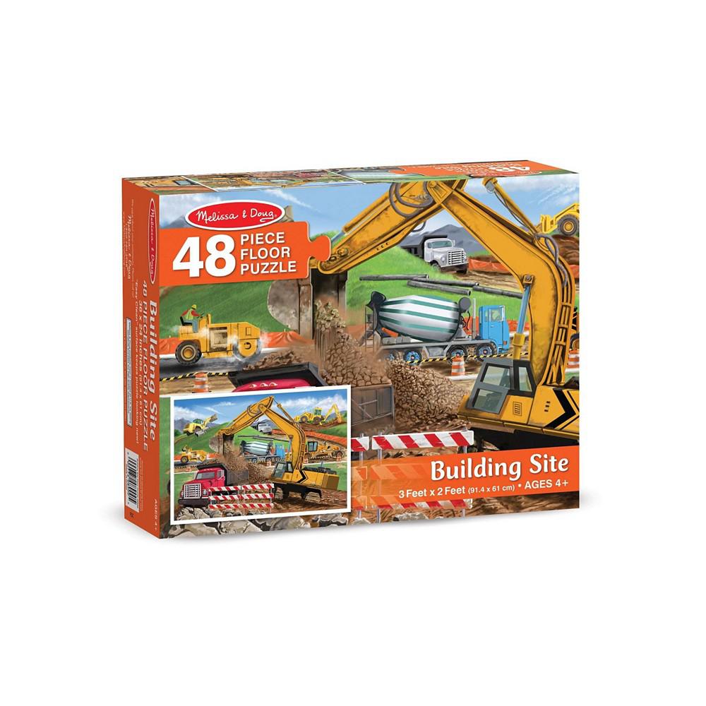Melissa and Doug Melissa & Doug Building Site Jumbo Jigsaw Floor Puzzle - 48 pcs