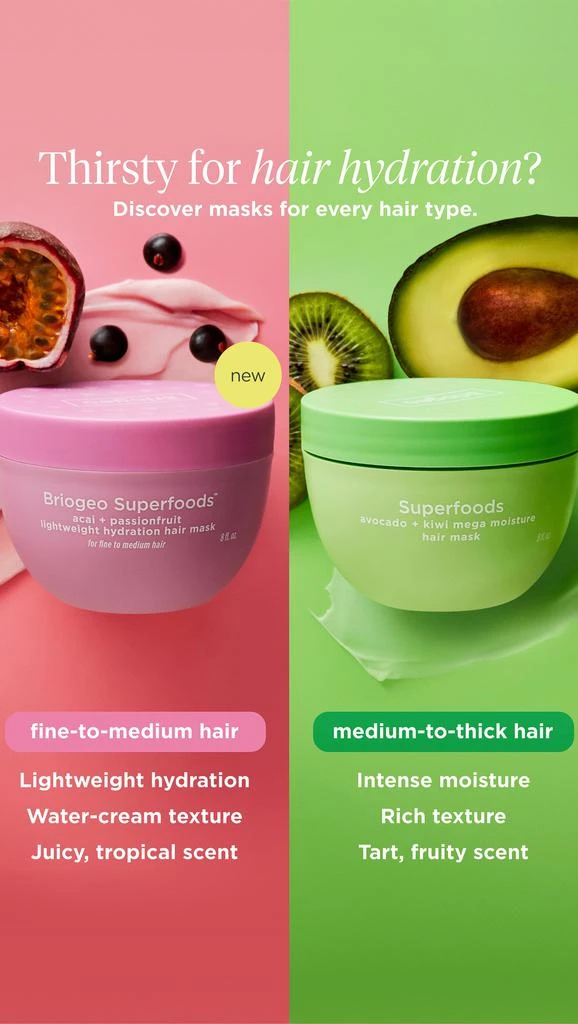 Briogeo Superfoods Acai + Passionfruit Hair Mask 7