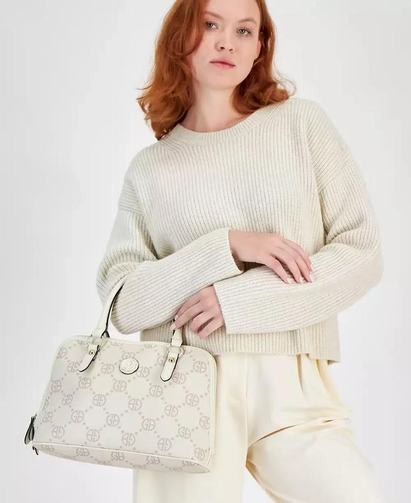 Giani Bernini Monogram Signature Dome Satchel 2