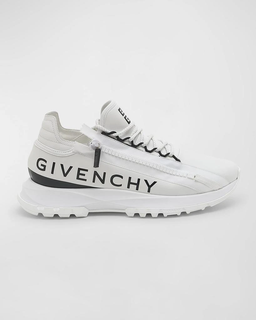 Givenchy Men's Spectre Leather Side-Zip Runner Sneakers 1