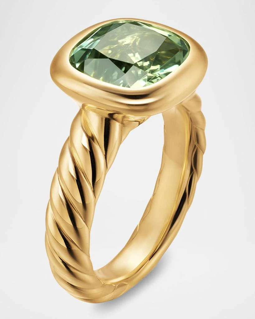 David Yurman DY Mercer Color Stone Ring in 18K Gold, 10mm 3