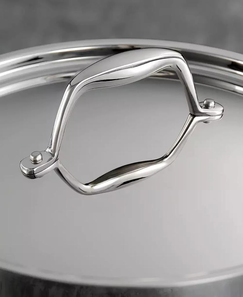 Tramontina Tri-Ply Clad Stainless Steel 6-Qt. Covered Deep Sauté Pan 5