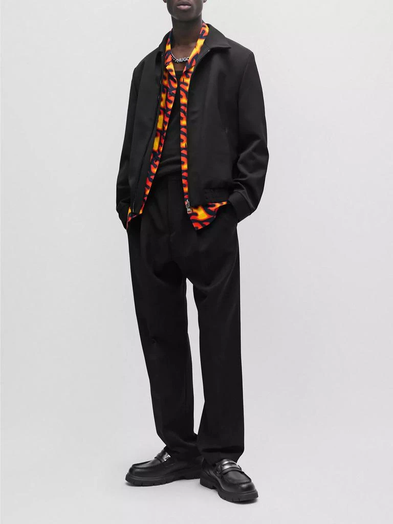 Hugo Boss Modern-Fit Suit in Performance-Stretch Structured Canvas 8