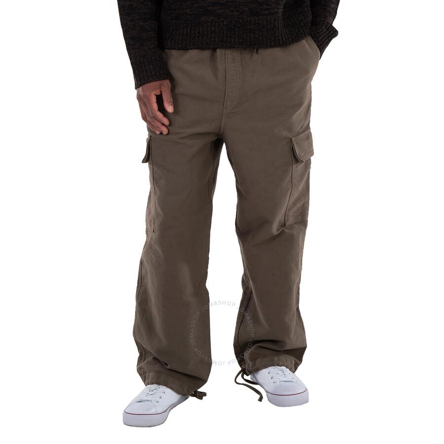 Etudes Dyed Brown Forum Twill Dyed Cargo Pants