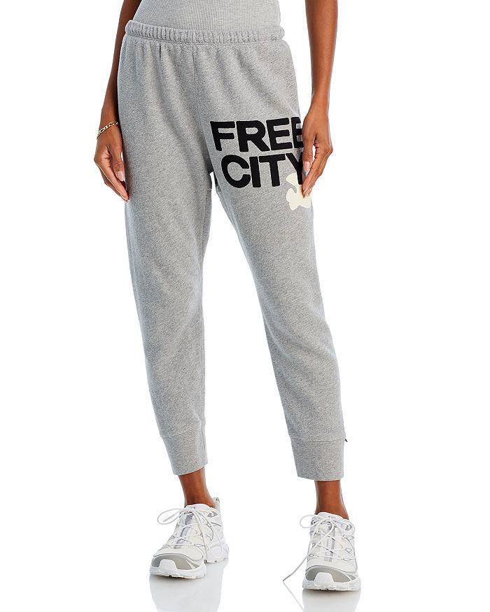 FREECITY 3/4 Cotton Sweatpants