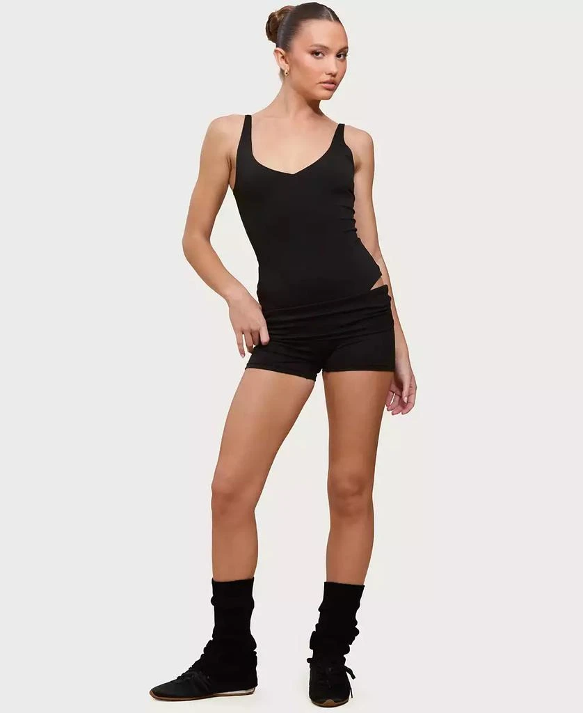 Edikted Women
s Alondra V Neck Bodysuit 5