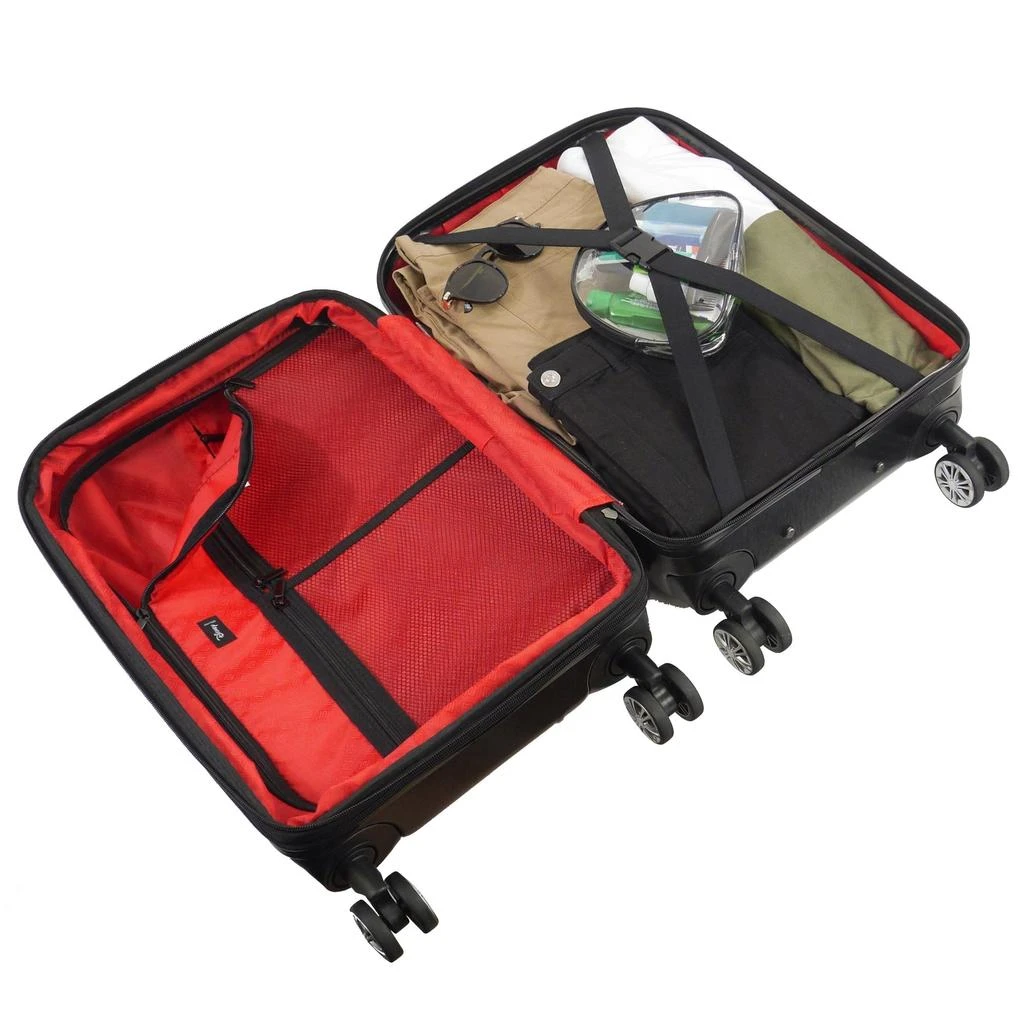 Ful Disney Mickey Mouse Hard Rolling Suitcases 3 Piece Set 6