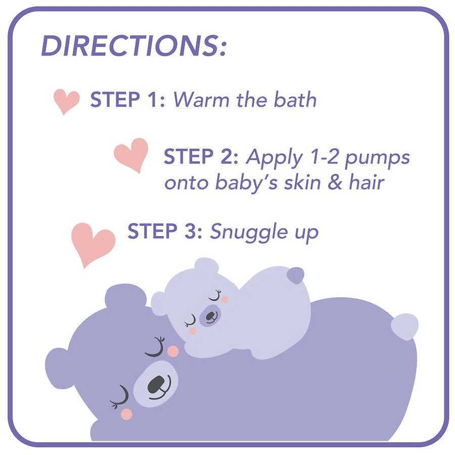 Jergens Baby Calming Head-to-Toe Wash Lavender 7