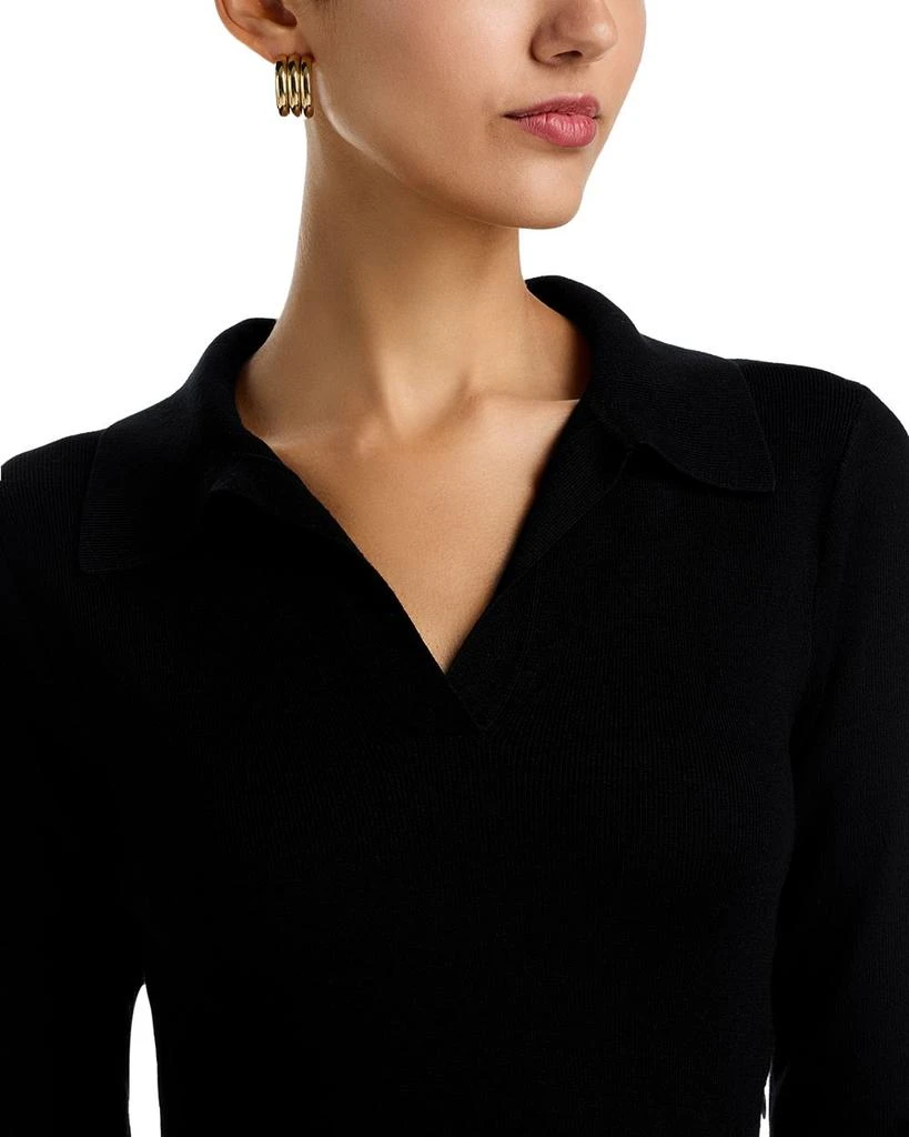 Collared Faux Leather Dress  On Sale Now with Up to 31% Off | Discover  Exclusive Deals & Savings at BeyondStyle  Authentic Tahari dress|women  with Limited-Time Discounts, Free Shipping, and Price