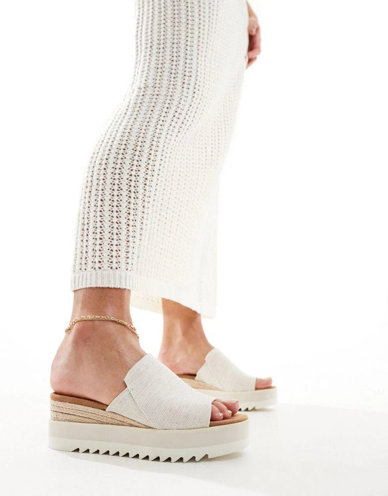 TOMS Toms Diana mule in natural 2