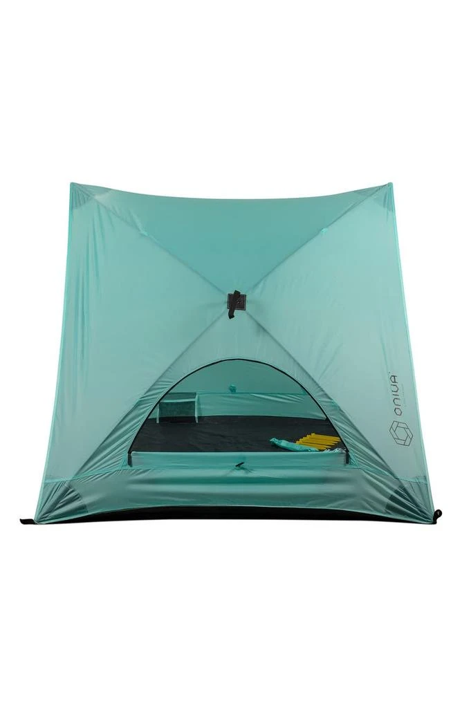 Picnic Time A-Shade Ice Blue Portable Beach Tent 4