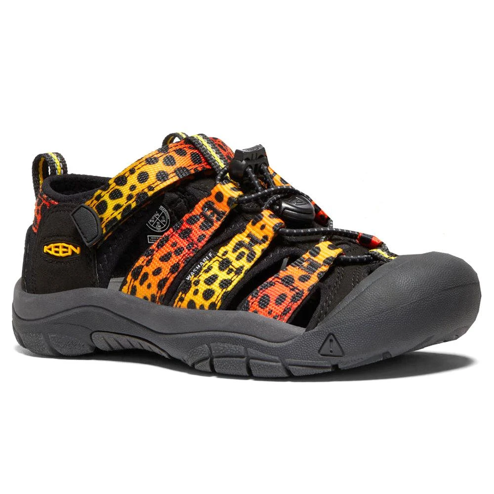 Keen Newport H2 Cheetah Fisherman Sandals (Big Kid) 2