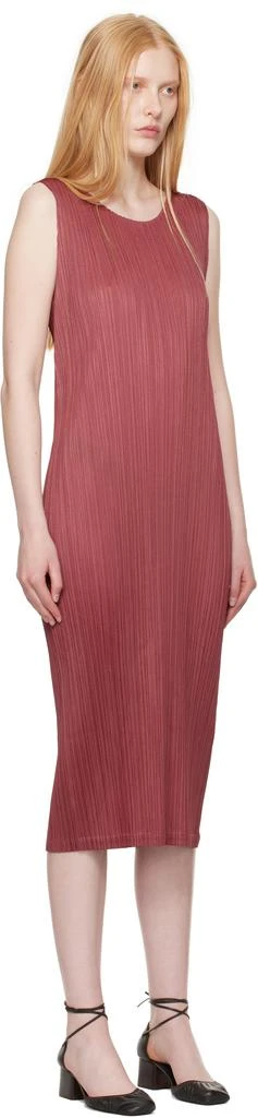 pleats please dress sale Issey Miyake September Pliss-satin Midi Dress