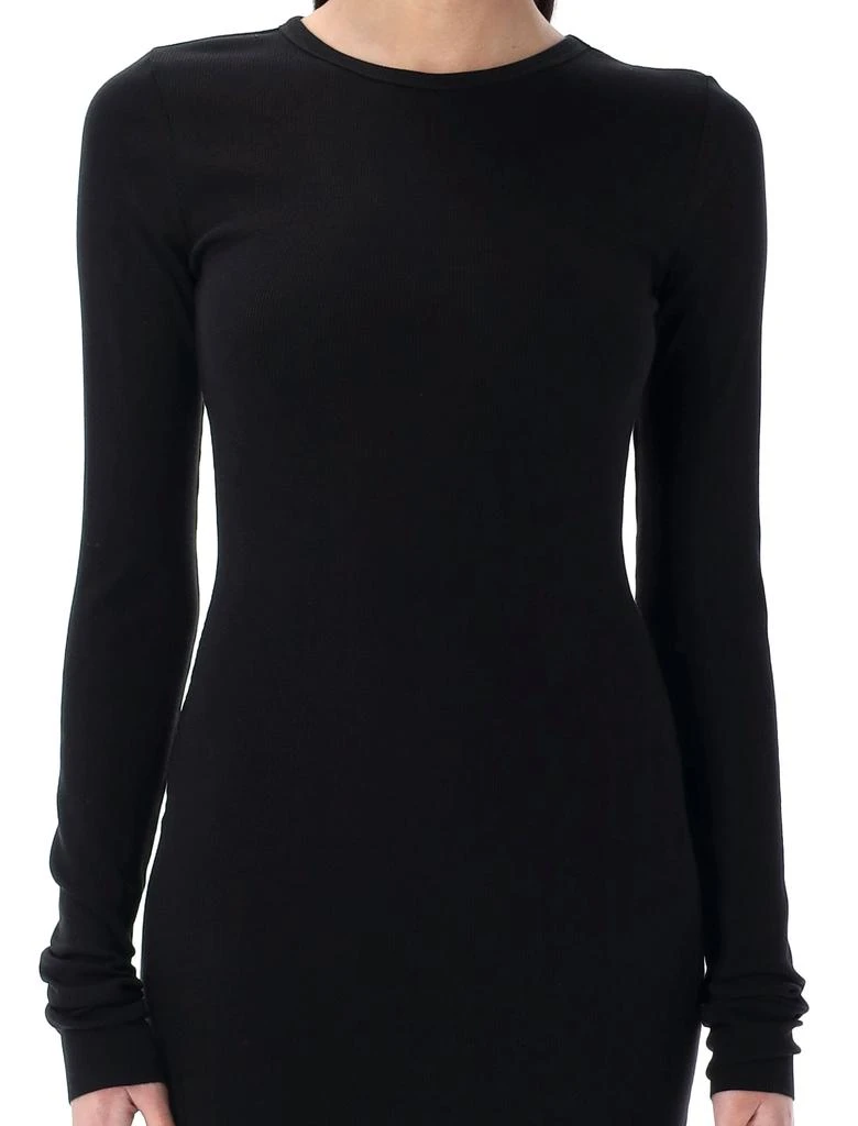 chinese dress ladies Long Sleeve Crewneck Maxi Dress | Butter Rib main image 0