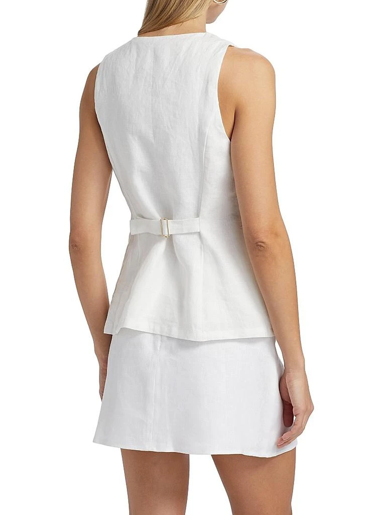Reformation Aspen Linen Top 5