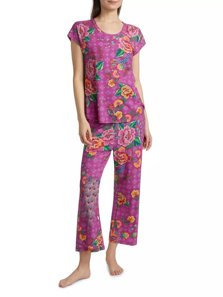 Johnny Was The Bobbie Crop Pajama Set 3